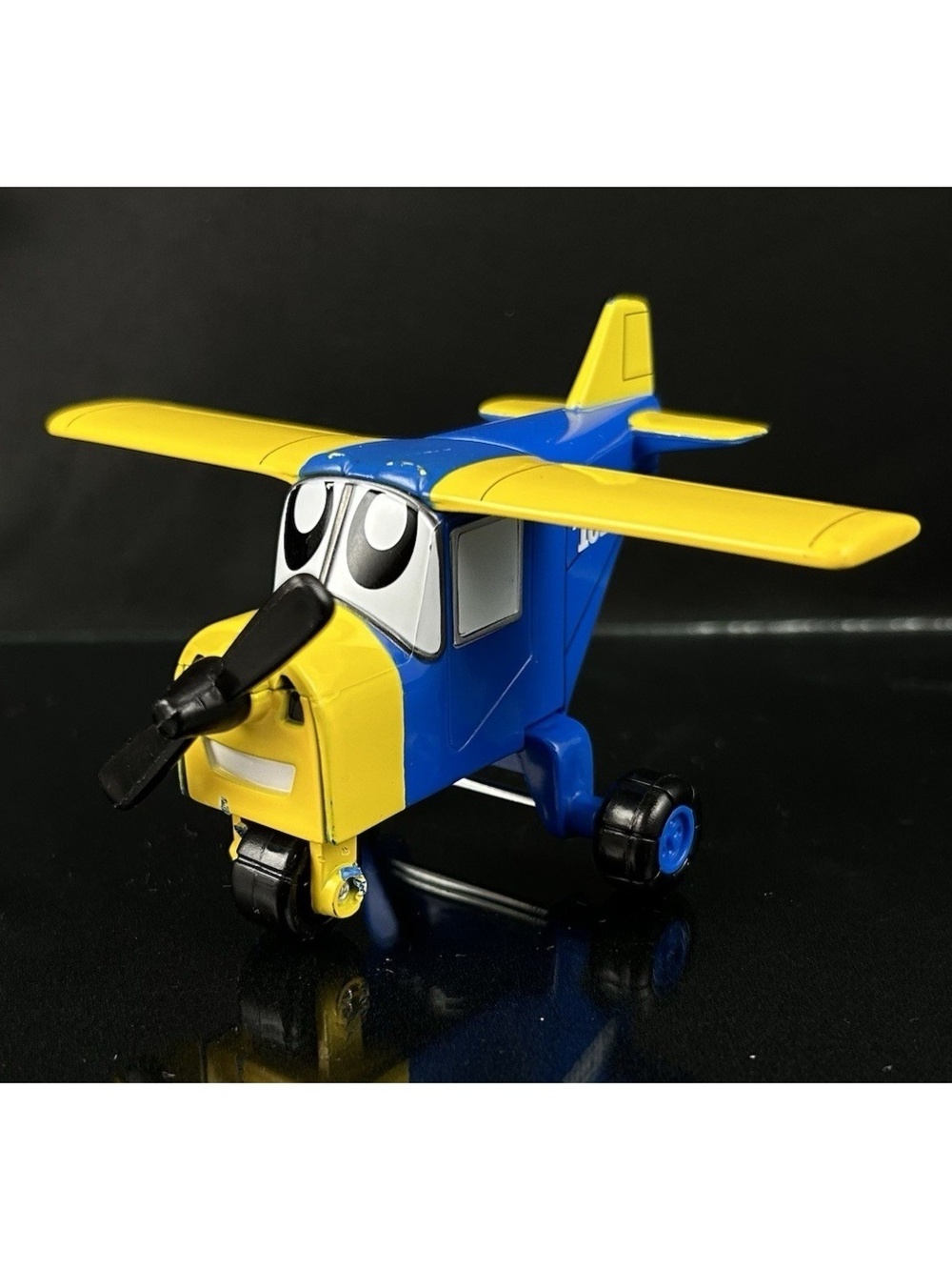 Tonka Maisto Lil Chuck And Friends CR-124 Airplane Blue/Yellow Hasbro 2005